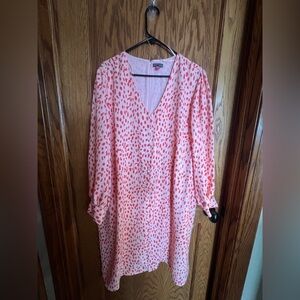 Valentine’s Day Plus Size Dress Pink Dress - Vince Camuto